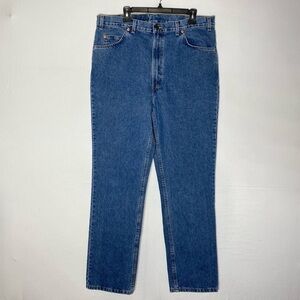 Vintage Levi’s Orange Tab 506 Made In Canada Med Wash Blue Straight Leg Jeans 38